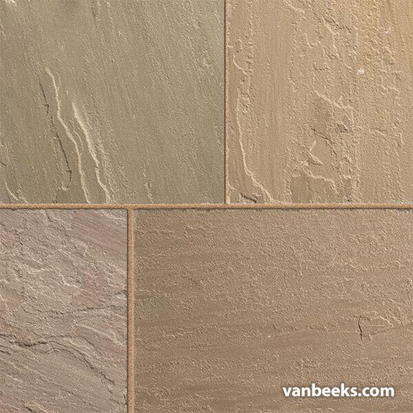 Banas Lavender Natural Stone Pavers Van Beek's